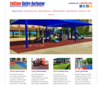 Fallzonesafetysurfacing.com(Fallzone Safety Surfacing) Screenshot