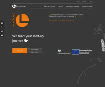 Falmouthlaunchpad.co.uk(Defining the next generation of tech start) Screenshot