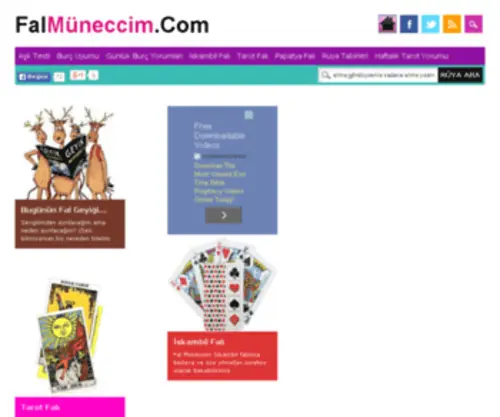 Falmuneccim.com(Müneccim) Screenshot