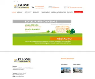 Falone.com(Falone Costruzioni ER Srl) Screenshot