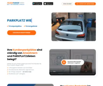 Falschparkermelden.de(FALSCHPARKER) Screenshot