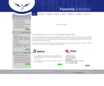 Falsol.com(Falconine Solutions) Screenshot