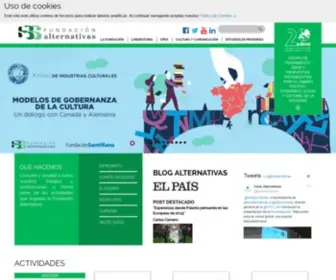 Falternativas.org(Fundación) Screenshot