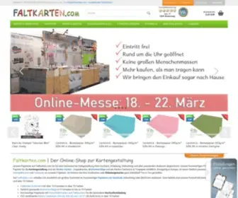 Faltkarten.com(Der Online) Screenshot