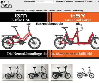 Faltraddepot.de(Faltraddepot Ihr Premium Händler) Screenshot