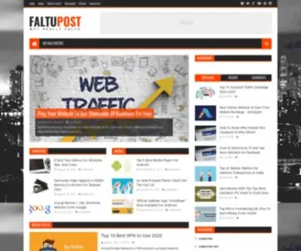 Faltupost.com(Faltu Post) Screenshot