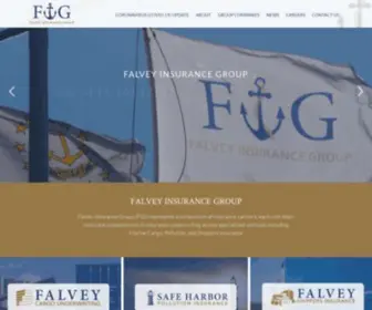 Falveyinsurancegroup.com(Marine Cargo) Screenshot