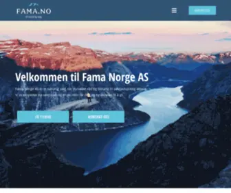 Fama.no(Et naturlig valg når det kommer til søknader og bistand) Screenshot