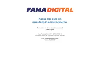 Famadigital.com.br(Estamos) Screenshot