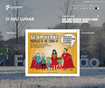 Famalicao.pt(Famalicão) Screenshot