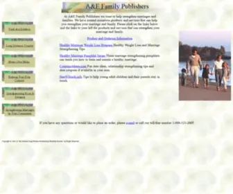 Fambooks.com(A&E Family Publishers) Screenshot