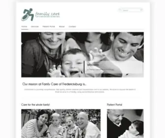 Famcarefred.com(Family Care of Fredericksburg) Screenshot