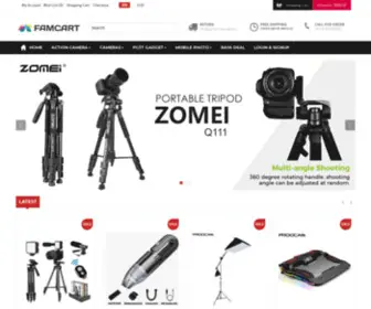 Famcart.com.my(Malaysia's Camera and It Online shopping Stores Shop) Screenshot