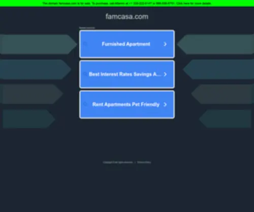 Famcasa.com(See related links to what you are looking for) Screenshot