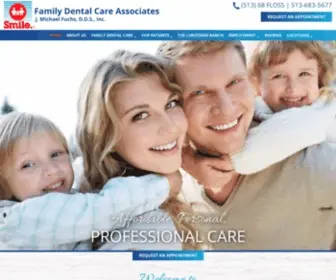 Famdentalcare.com(Dentist in Cincinnati) Screenshot