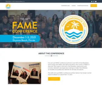 Fame-Conference.com(FAME Conference 2021) Screenshot