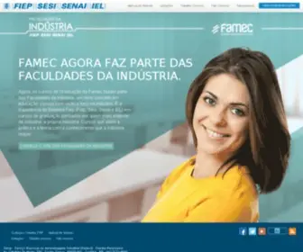 Famec.com.br(Dit domein kan te koop zijn) Screenshot