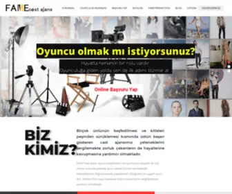 Famecastajans.com(Model,Müzisyen,Dansçı,Oyuncu Antalya Cast Ajansı) Screenshot