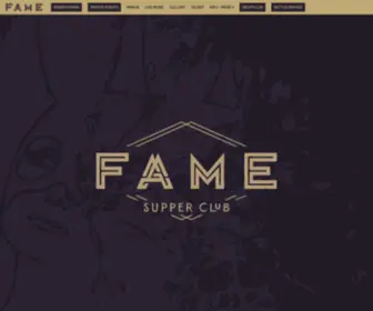 Fameinchicago.com(Supper Club) Screenshot