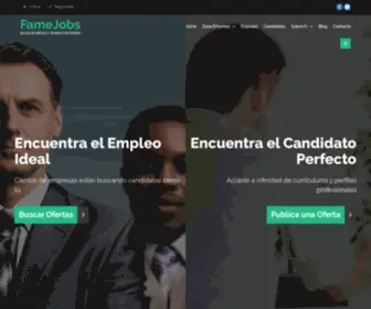 Famejobs.net(Portal de Empleo Gratuito # Bolsa de Empleo) Screenshot
