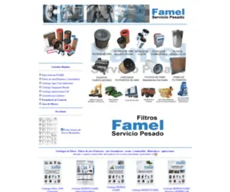 Famel.com.ar(FILTROS FAMEL) Screenshot