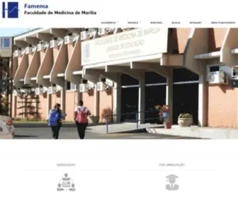 Famema.br(Faculdade de Medicina de Marília) Screenshot