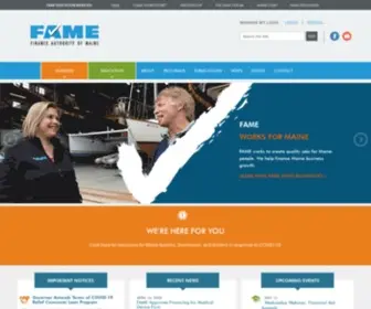 Famemaine.com(FAME Maine) Screenshot