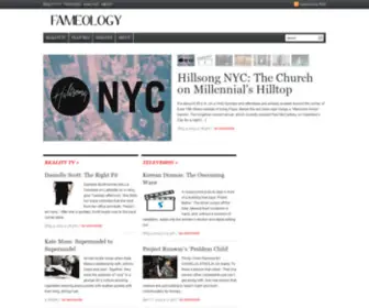 Fameology.net(Fameology) Screenshot