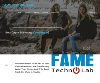 Fametechnolab.com(Digital Marketing training in Lucknow) Screenshot