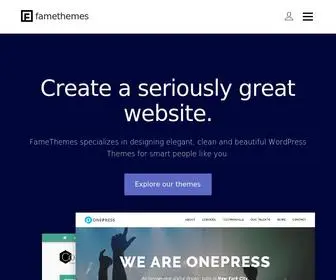 Famethemes.com(Best Premium WordPress Themes 2024) Screenshot