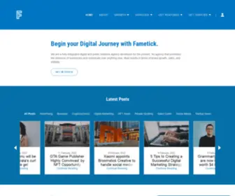 Fametick.in(Best Digital Marketing Agency) Screenshot