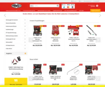 Famex-Shop.de(Steckschlüssel) Screenshot