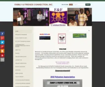 Famfc.org(FAMILY & FRIENDS CONNECTION) Screenshot