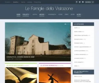 Famigliedellavisitazione.it(Le Famiglie della Visitazione) Screenshot