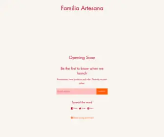 Familiaartesana.com(Familia Artesana) Screenshot