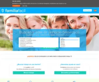 Familiafacil.com(Encuentra servicio doméstico) Screenshot