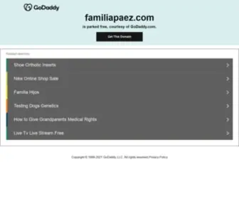 Familiapaez.com(Familiapaez) Screenshot