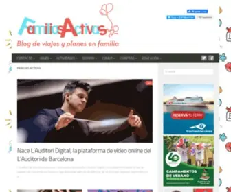 Familiasactivas.com(Familias Activas) Screenshot