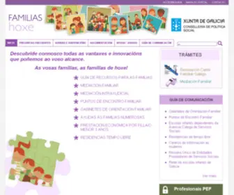 Familiasgalegas.org(Aplicación xestión) Screenshot