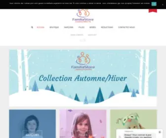 FamiliaStore.net(Vêtements pour enfants Livraison 48 wilayas) Screenshot