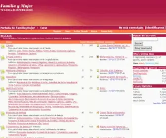 Familiaymujer.com(Web Server's Default Page) Screenshot