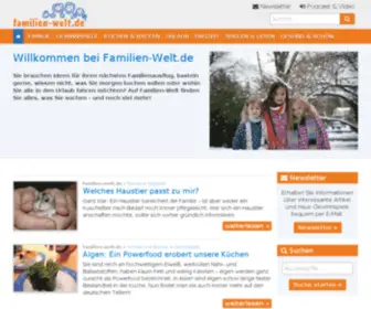 Familien-Welt.de(Willkommen bei) Screenshot