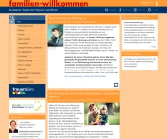 Familien-Willkommen.de(Familienwegweiser) Screenshot