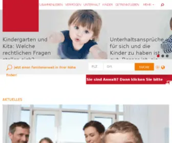 Familienanwaelte-Dav.de(Familien-Anwälte) Screenshot