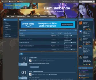 Familienbande-Wow.de(News) Screenshot
