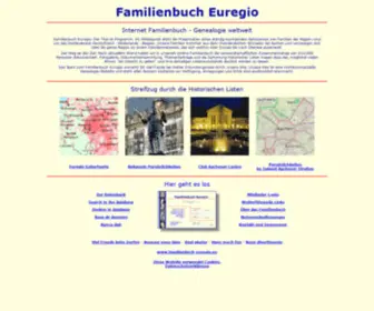 Familienbuch-Euregio.eu(Familienbuch Euregio) Screenshot