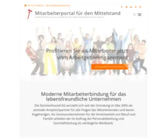 Familienfreund.de(Mitarbeiterportal für den Mittelstand) Screenshot