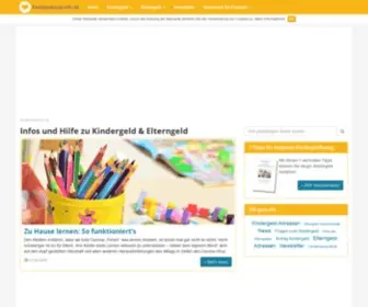 Familienkasse-Info.de(Informationen und Adressen zu Familienkasse) Screenshot