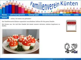 Familienvereinkuenten.ch(FVK) Screenshot