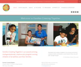 Familiescreatingtogether.org(Families Creating Together) Screenshot